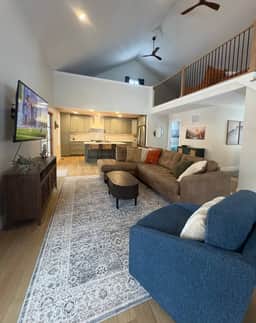 Patoka Lake Retreat & Barndominim | Hot Tub - Image 3