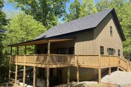 Patoka Lake Retreat & Barndominim | Hot Tub - Image 5