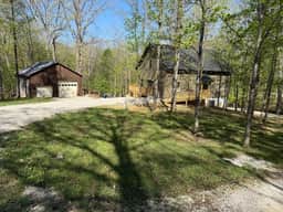 Patoka Lake Retreat & Barndominim | Hot Tub - Image 4